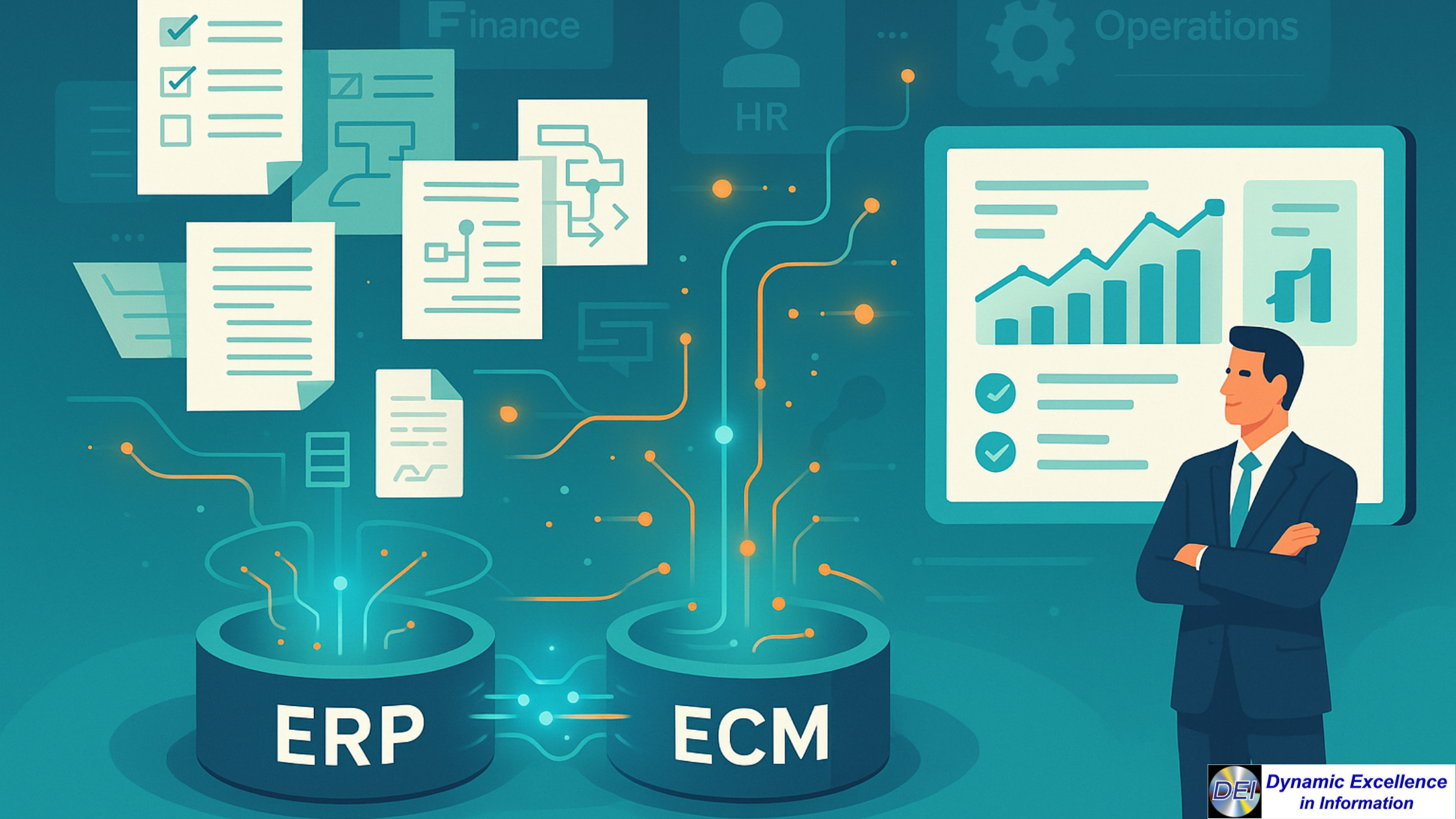 Supercharging Your Business: How ERP and ECM Systems Work Together